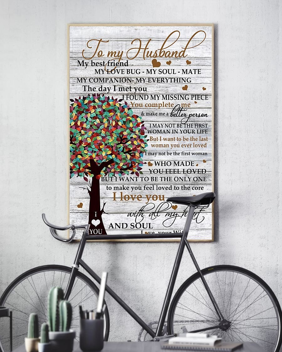 Perfect Gifts For Husband - To My Husband Poster-A Loves Gift