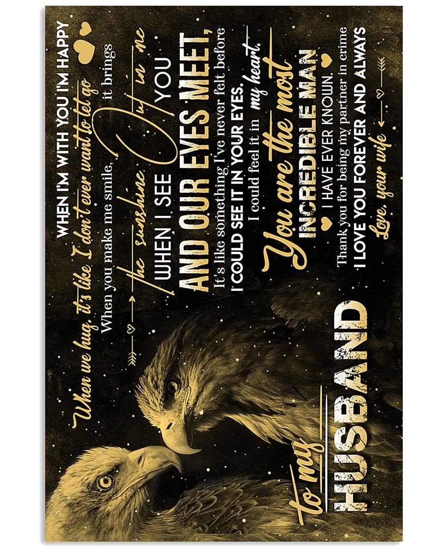 Perfect Gifts For Husband - To My Husband Poster-A Loves Gift