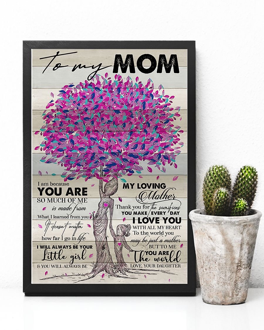 To My Mom Poster-A Loves Gift