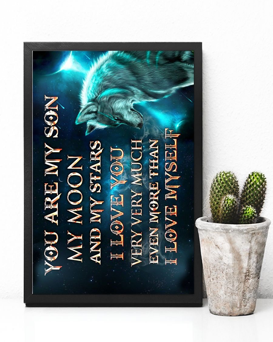 To My Son Poster - Great Gifts For Your Son-A Loves Gift