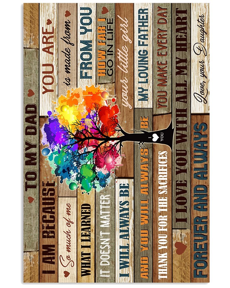 To My Dad Poster-A Loves Gift