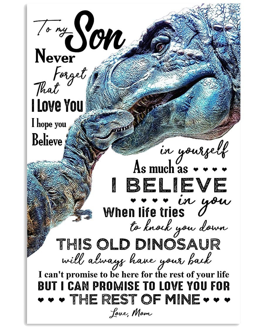 To My Son Poster - Great Gifts For Your Son-A Loves Gift