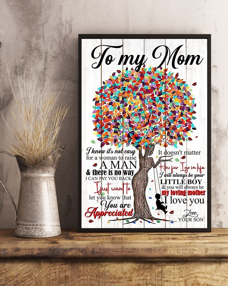 To My Mom Poster-A Loves Gift