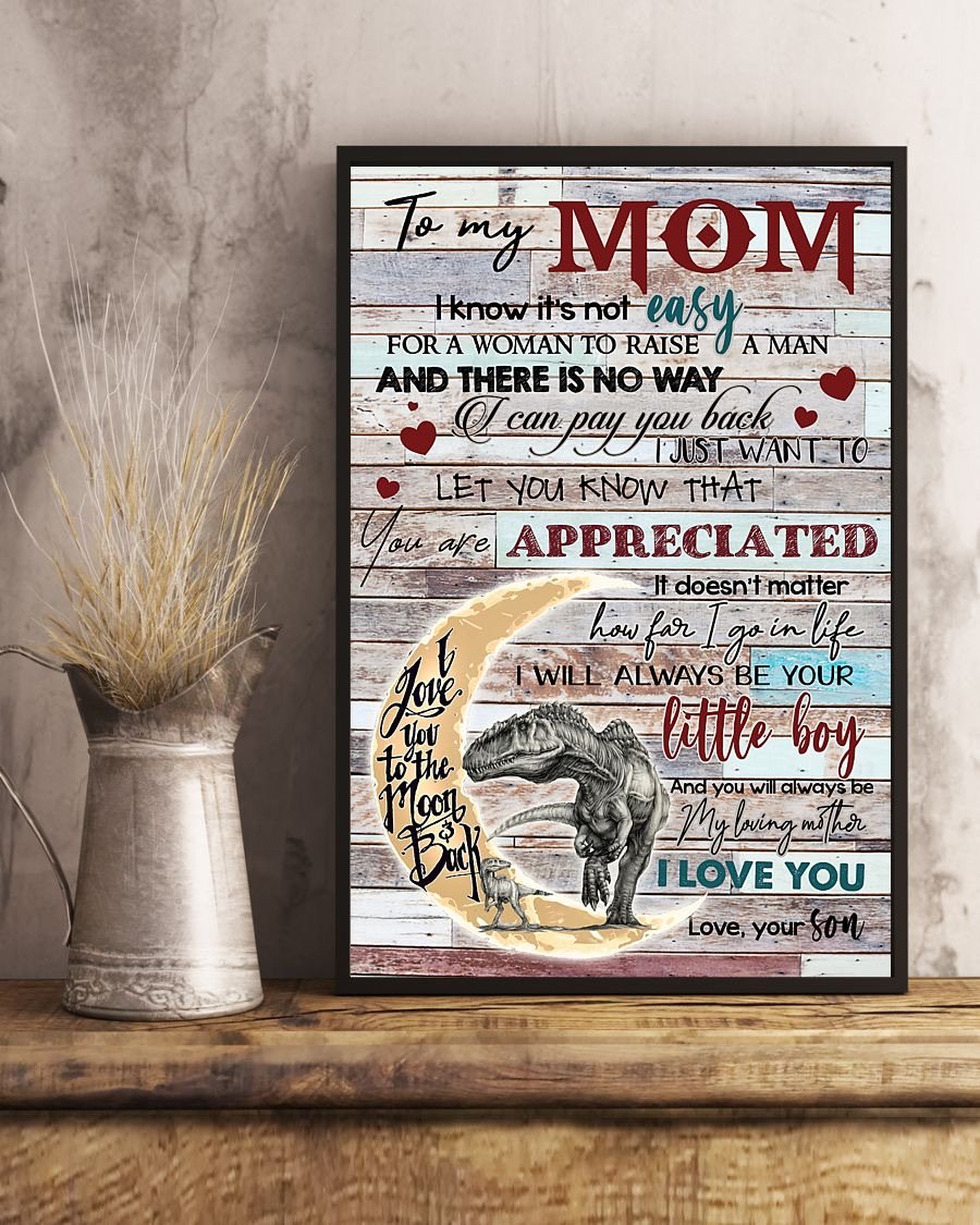 To My Mom Poster-A Loves Gift
