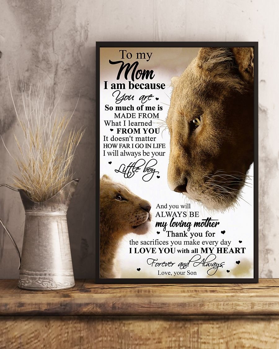 To My Mom Poster-A Loves Gift