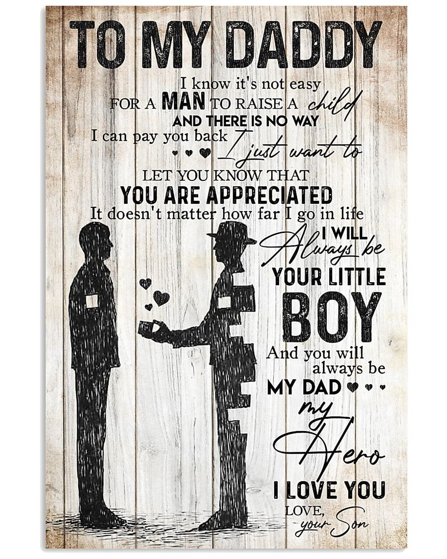 To My Dad Poster-A Loves Gift
