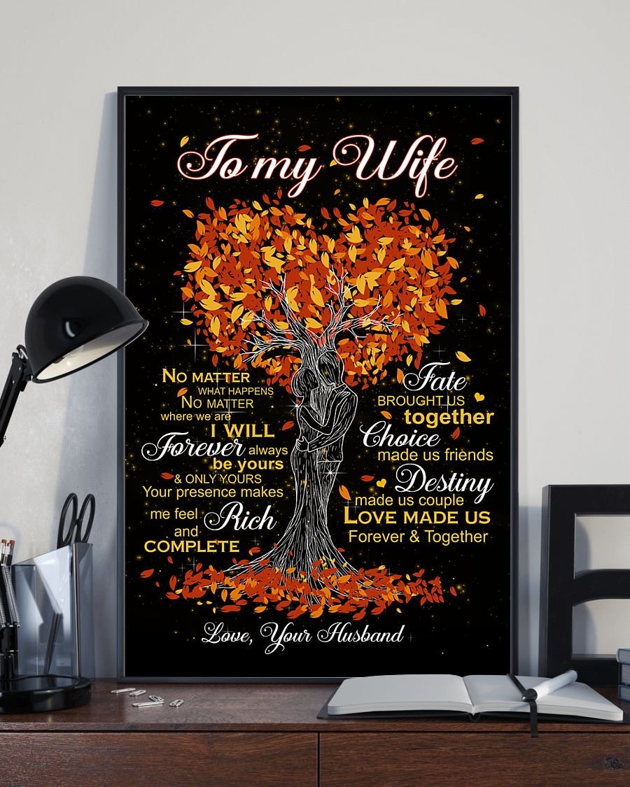 Perfect Gifts For Wife - To My Wife  Poster-A Loves Gift