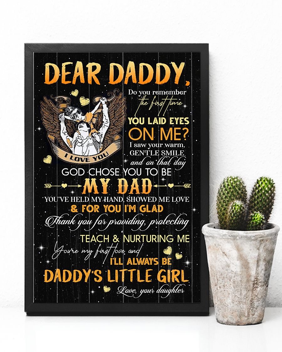 To My Dad Poster-A Loves Gift