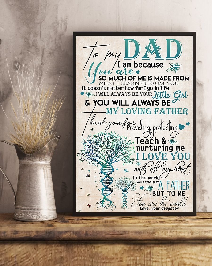 To My Dad Poster-A Loves Gift
