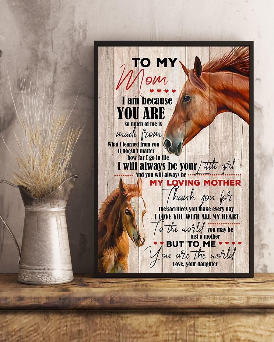 To My Mom Poster-A Loves Gift