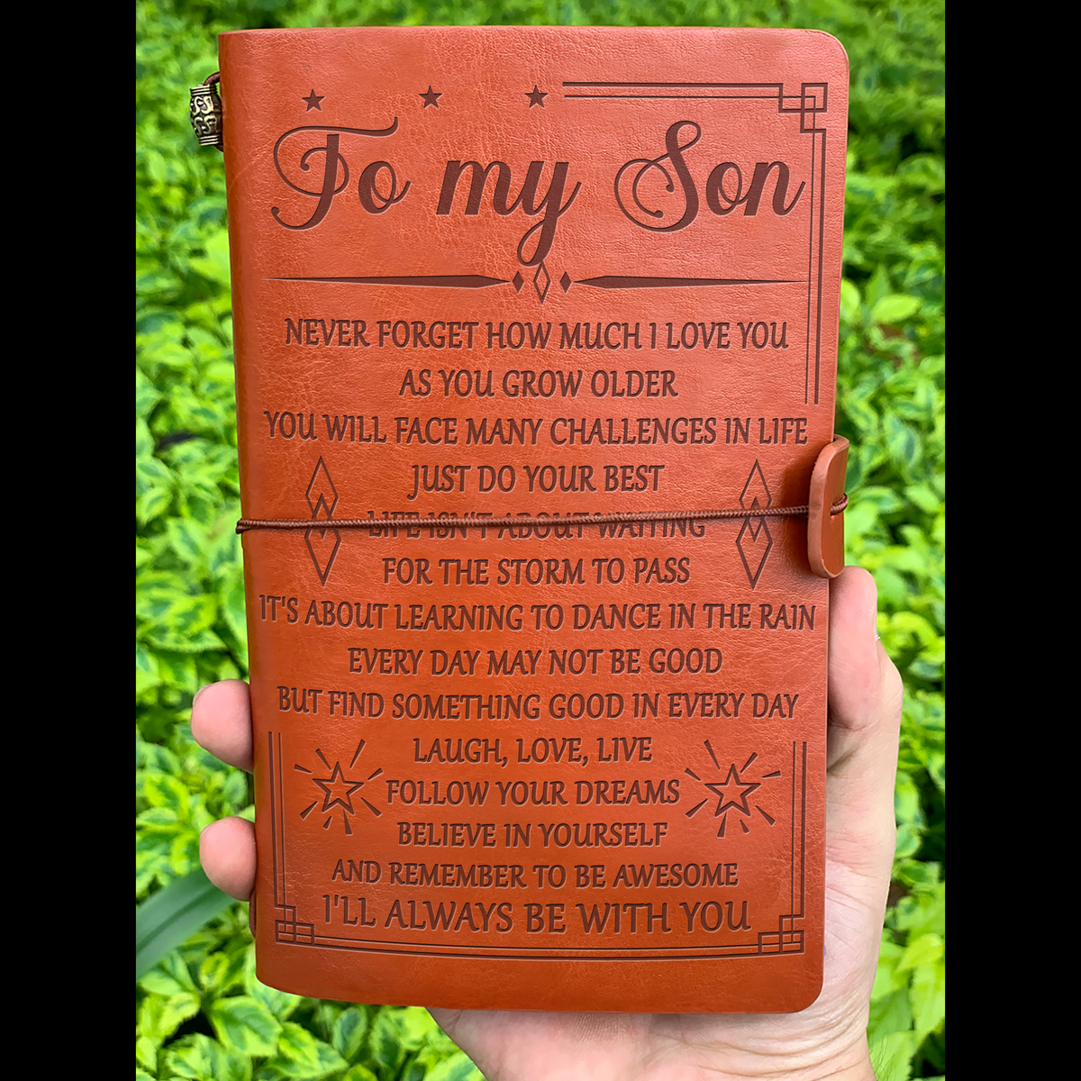 To My Son - Vintage Journal Notebook-A Loves Gift