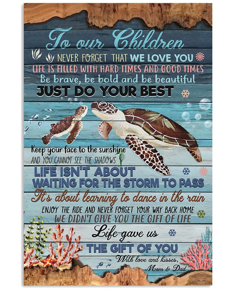 To My Son Poster - Great Gifts For Your Son-A Loves Gift