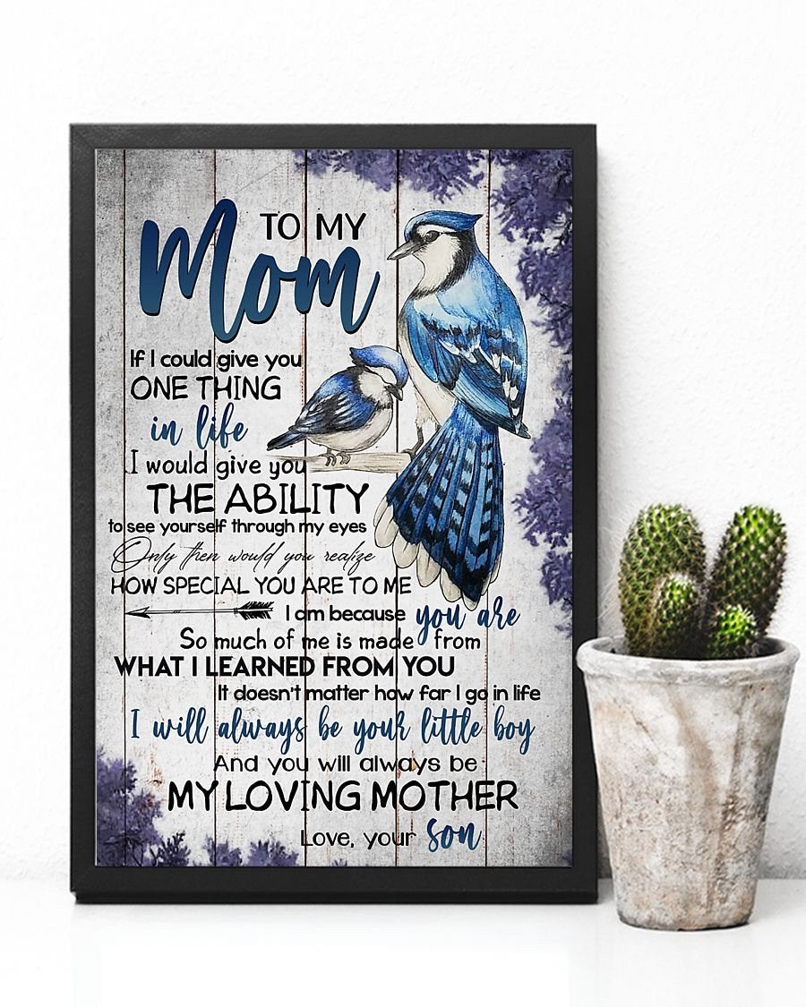 To My Mom Poster-A Loves Gift