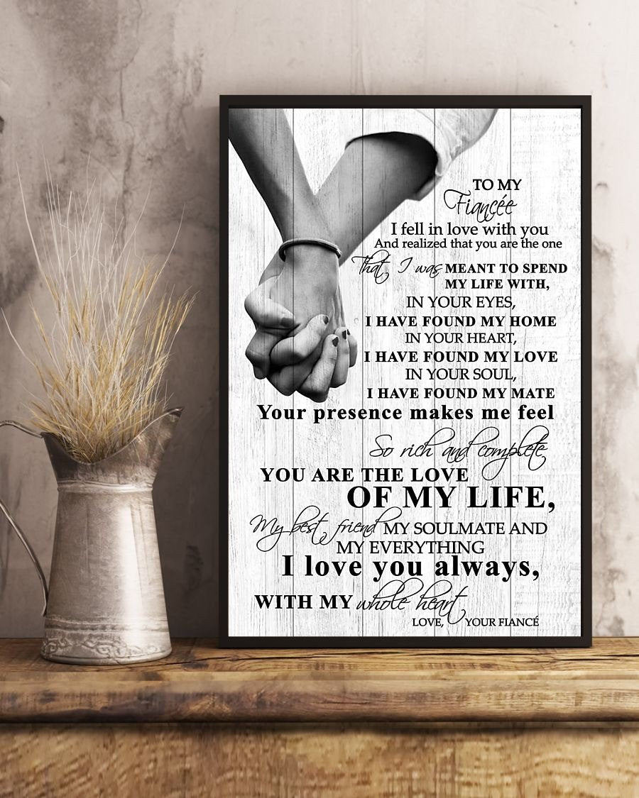 Perfect Gifts For Husband - To My Husband Poster-A Loves Gift
