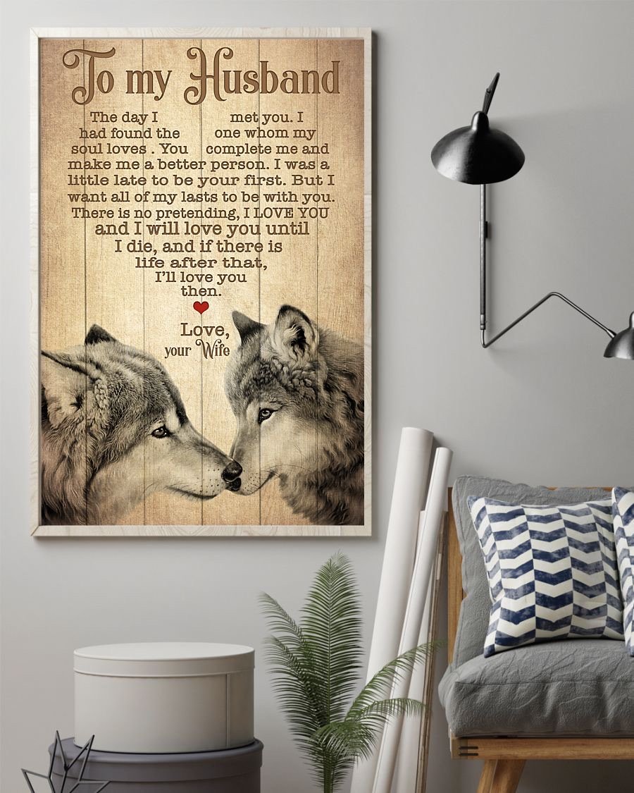 Perfect Gifts For Husband - To My Husband Poster-A Loves Gift