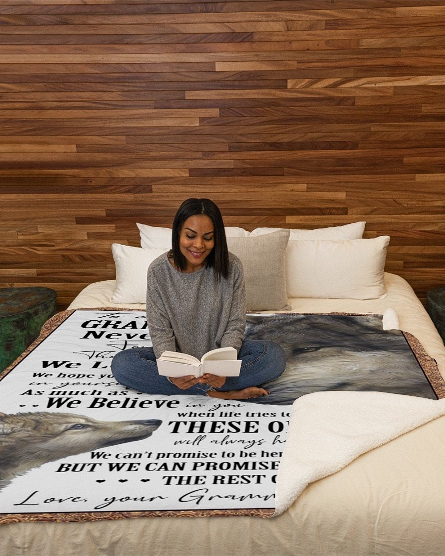 Fleece Blanket - To My Husband Fleece Blanket-A Loves Gift