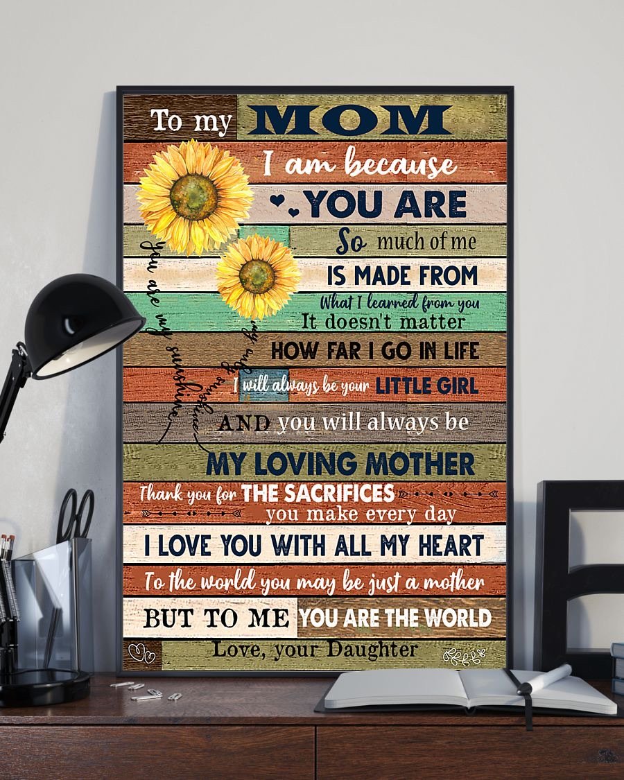 To My Mom Poster-A Loves Gift
