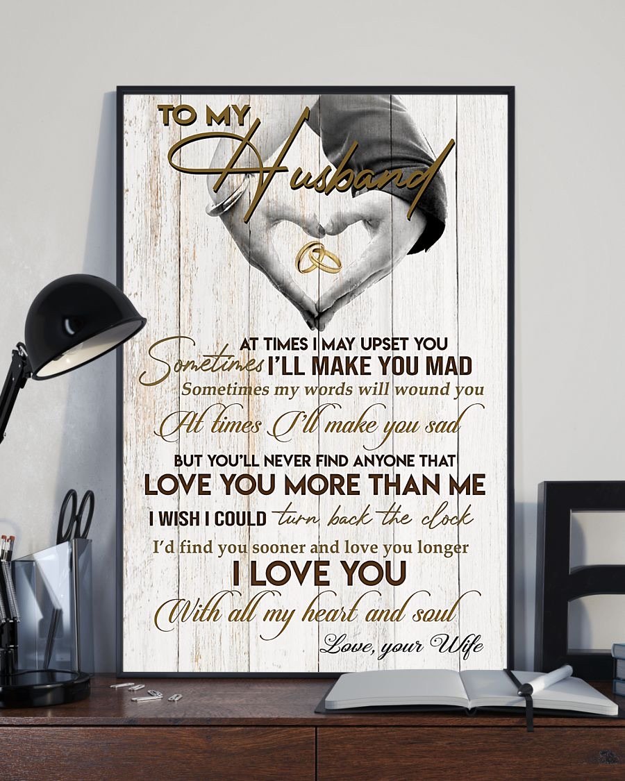To My Husband  Poster-A Loves Gift