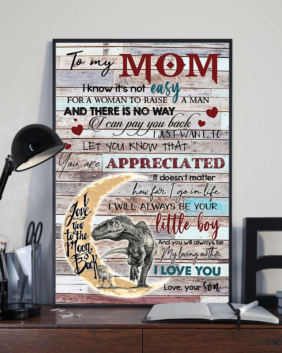To My Mom Poster-A Loves Gift