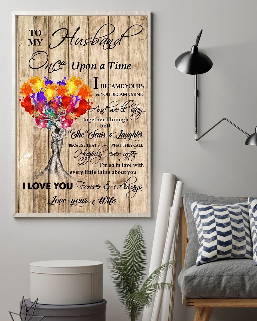 Perfect Gifts For Husband - To My Husband Poster-A Loves Gift