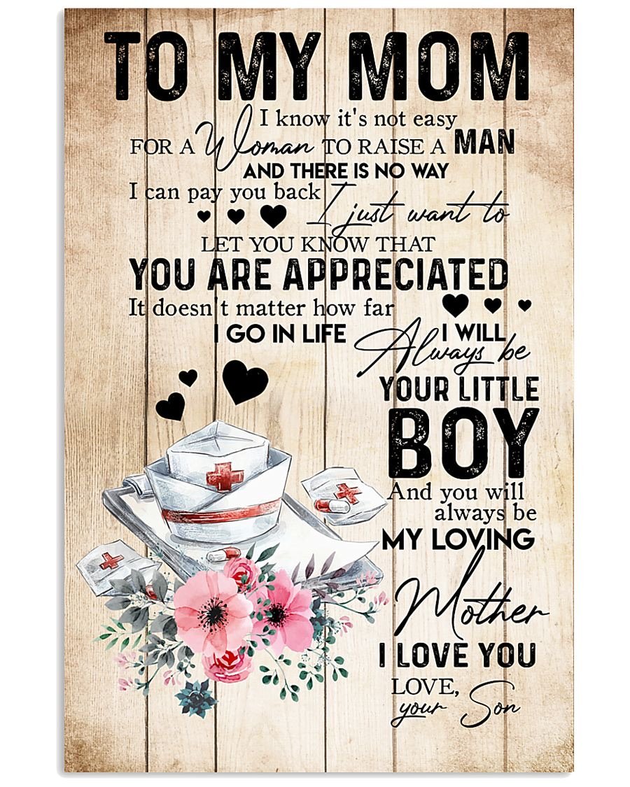 To My Mom Poster-A Loves Gift