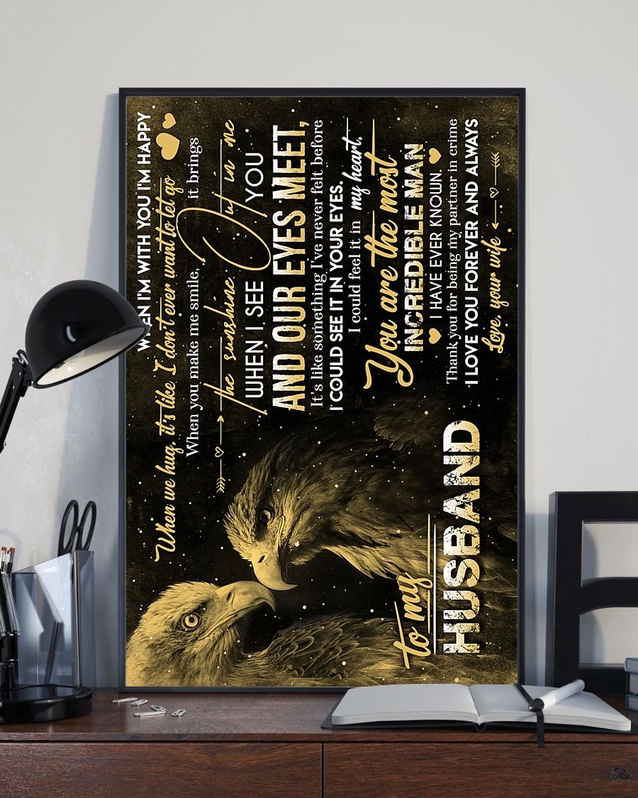 Perfect Gifts For Husband - To My Husband Poster-A Loves Gift