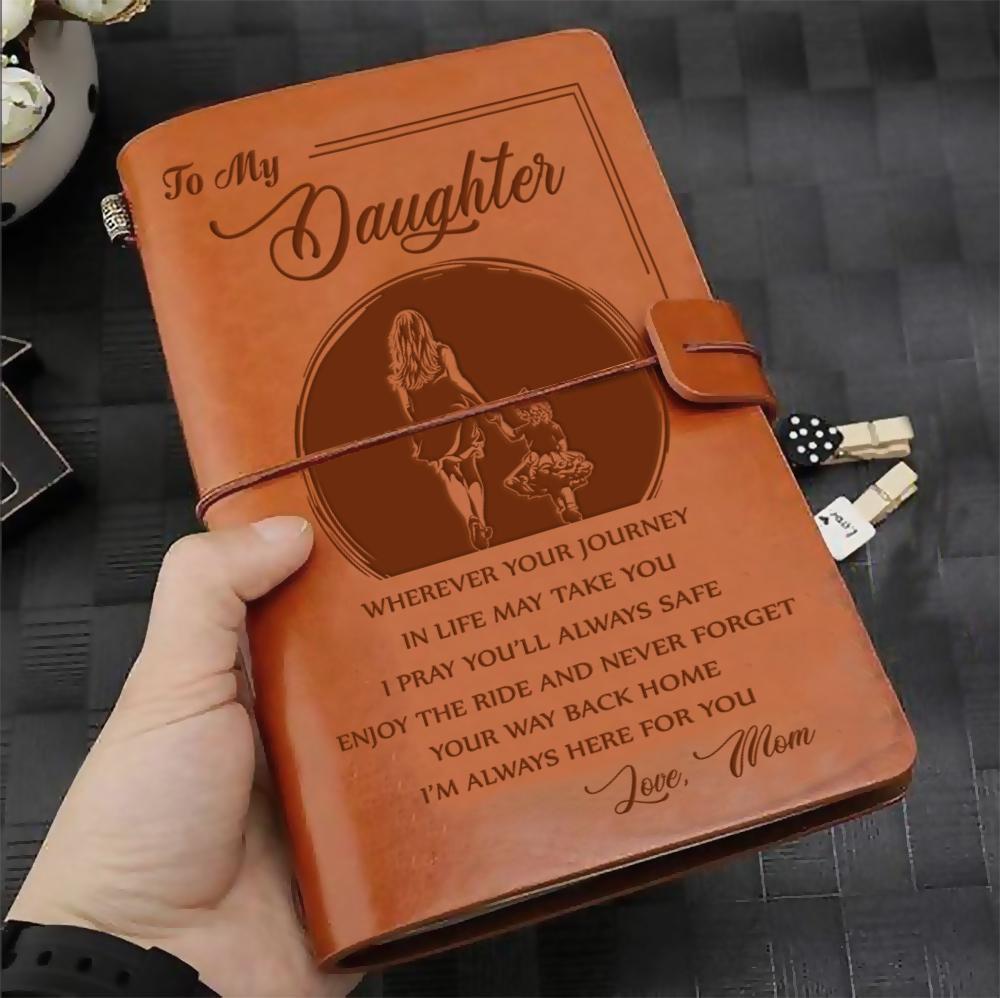 Leather Notebook Gifts For Daughter-A Loves Gift