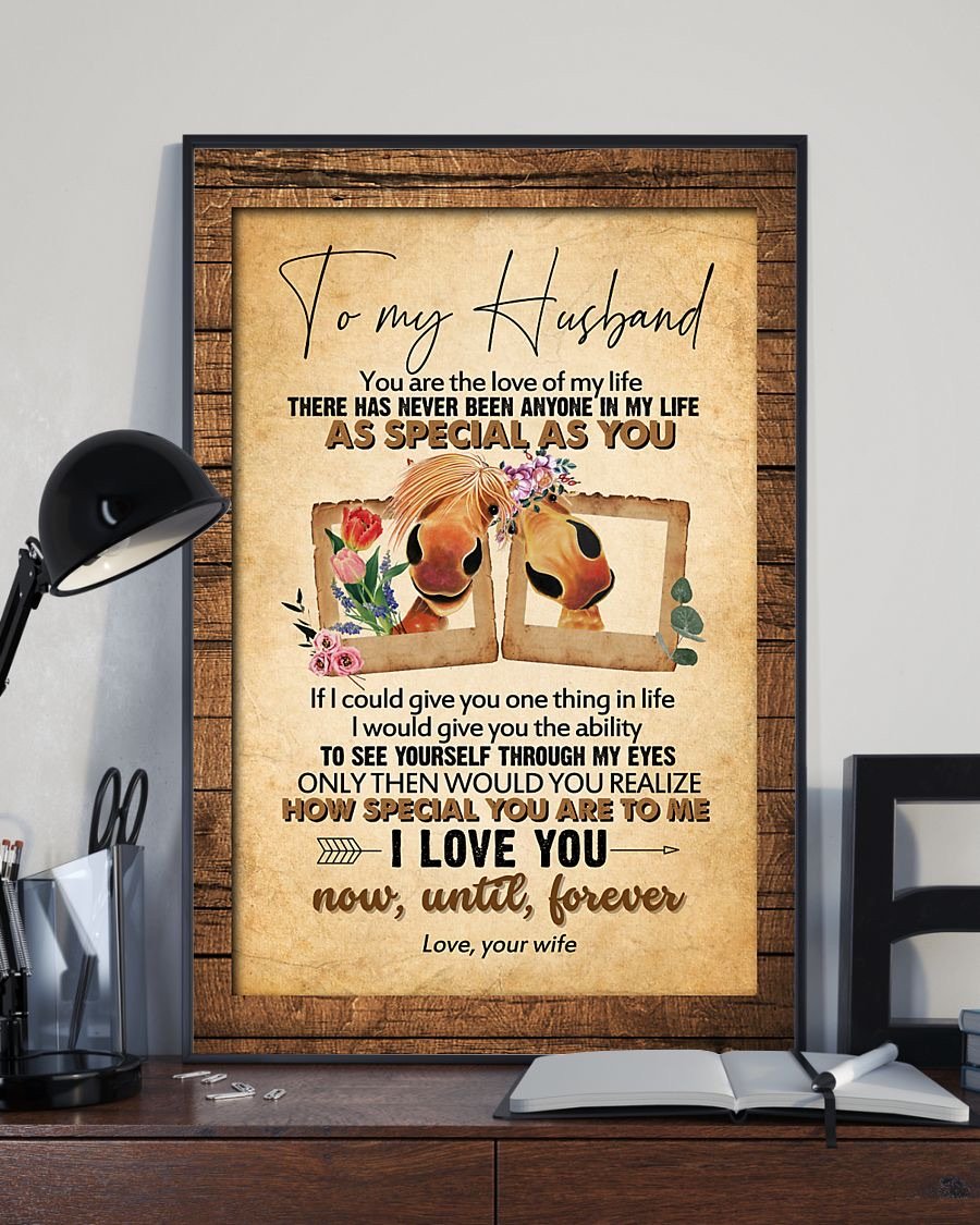 Perfect Gifts For Husband - To My Husband Poster-A Loves Gift