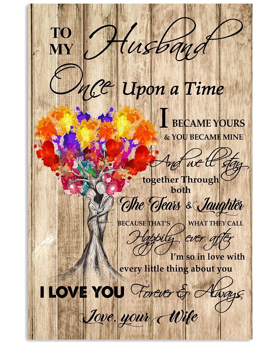 Perfect Gifts For Husband - To My Husband Poster-A Loves Gift