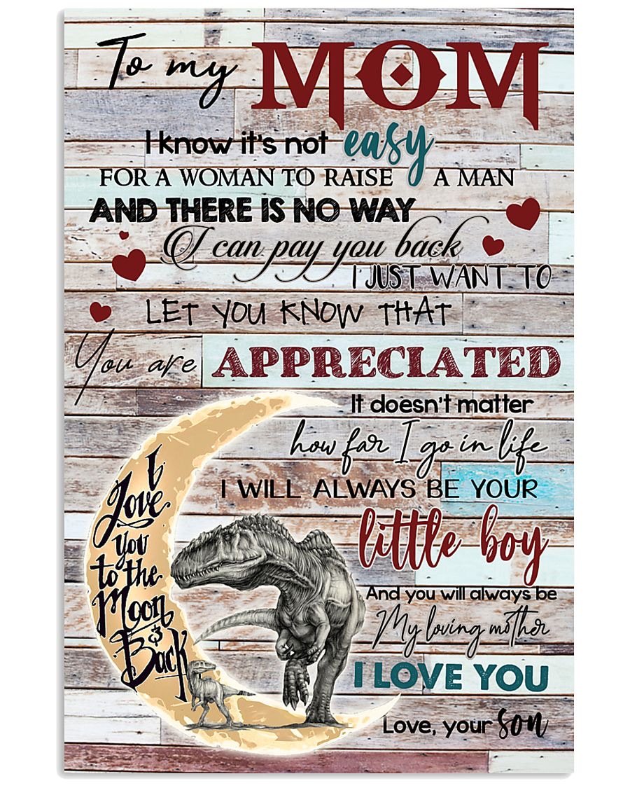 To My Mom Poster-A Loves Gift
