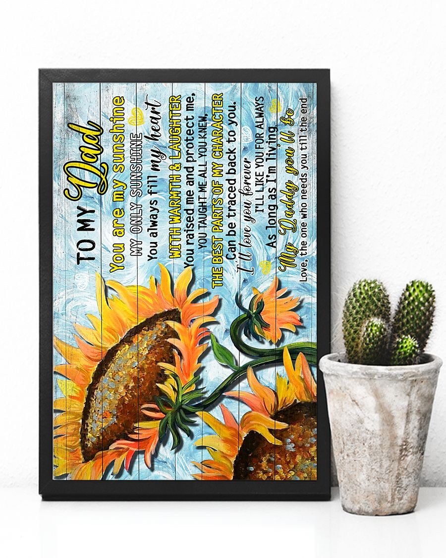 To My Dad Poster-A Loves Gift
