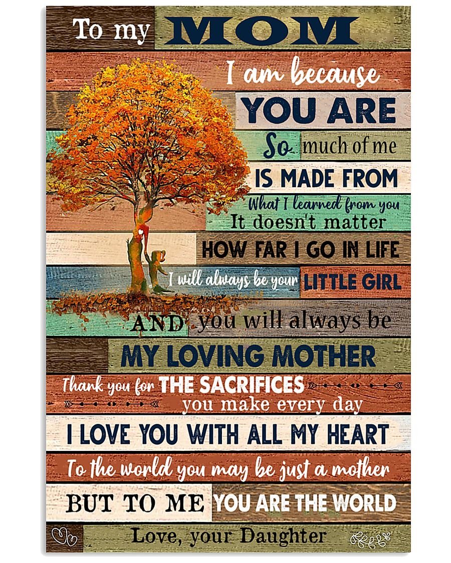 To My Mom Poster-A Loves Gift