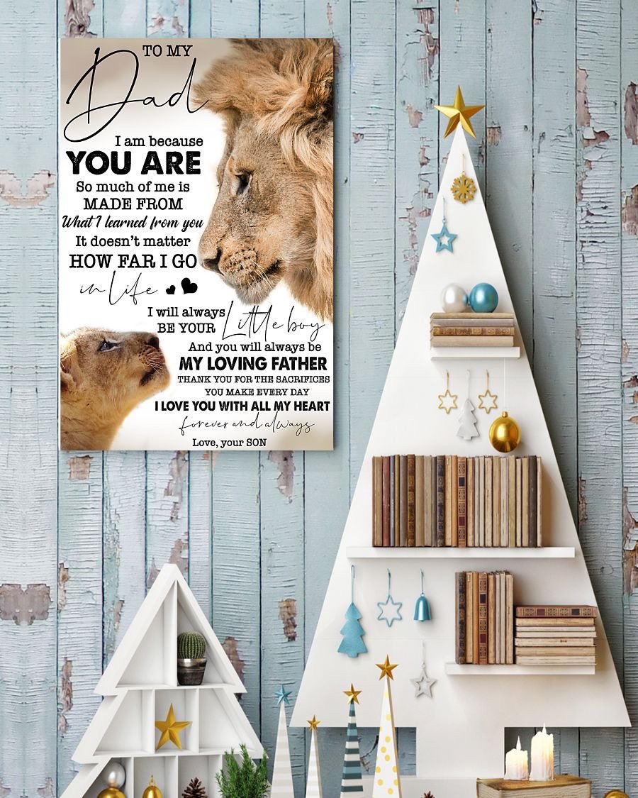 To My Dad Poster-A Loves Gift