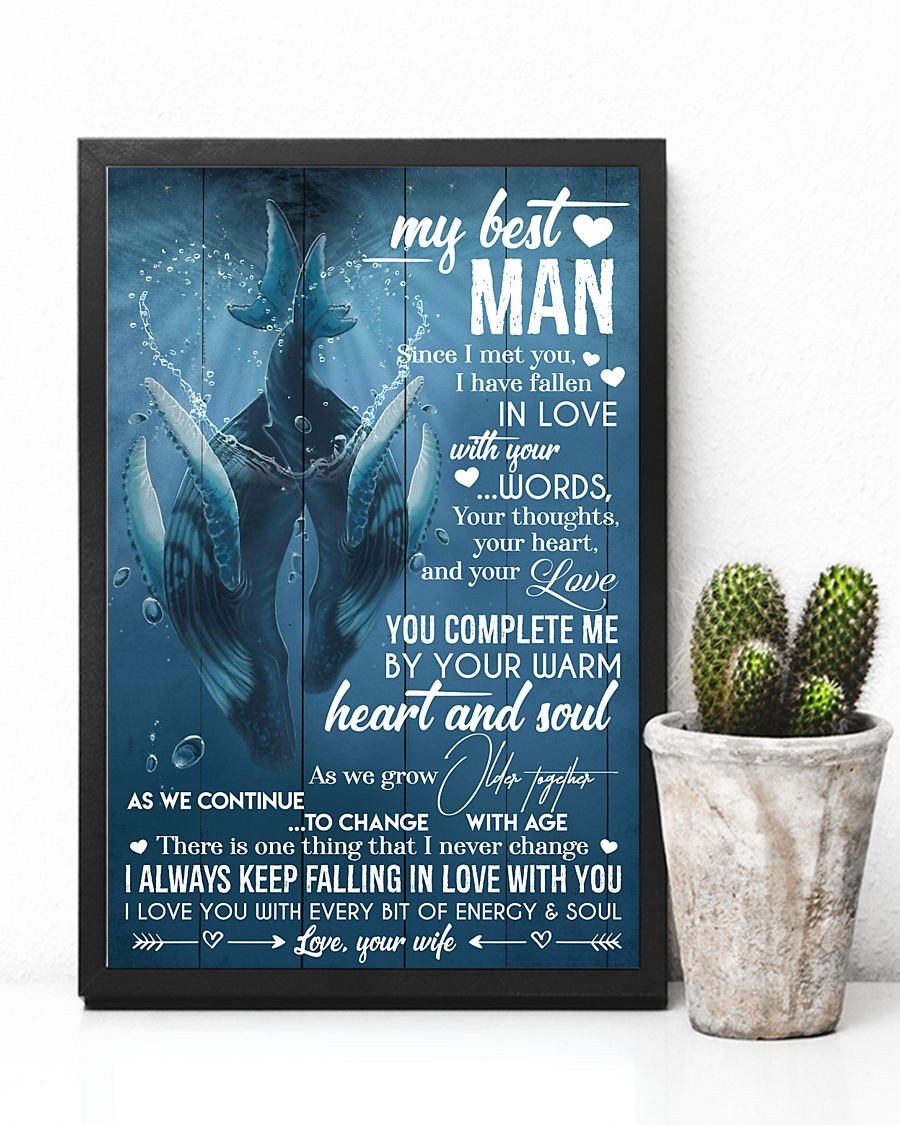 Perfect Gifts For Husband - To My Husband Poster-A Loves Gift