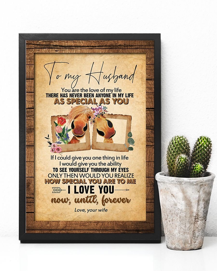 Perfect Gifts For Husband - To My Husband Poster-A Loves Gift