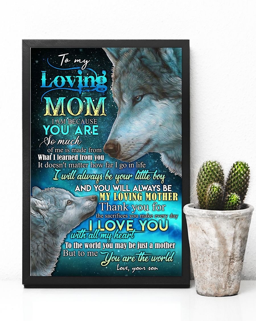 To My Mom Poster-A Loves Gift