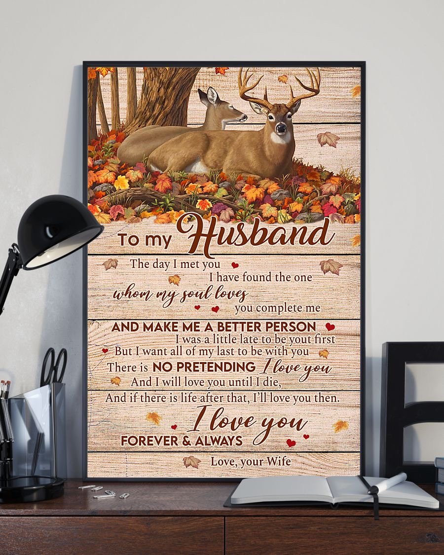 To My Husband  Poster-A Loves Gift