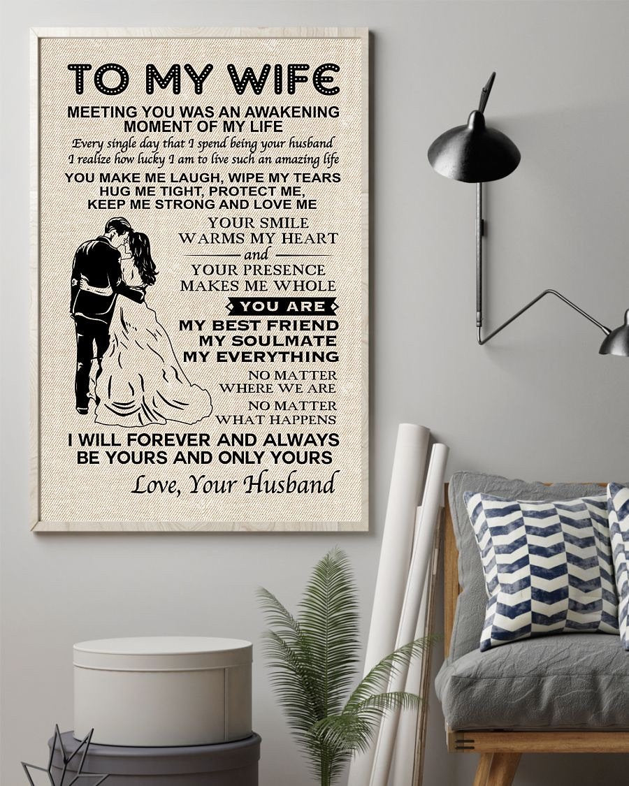 Perfect Gifts For Wife - To My Wife  Poster-A Loves Gift