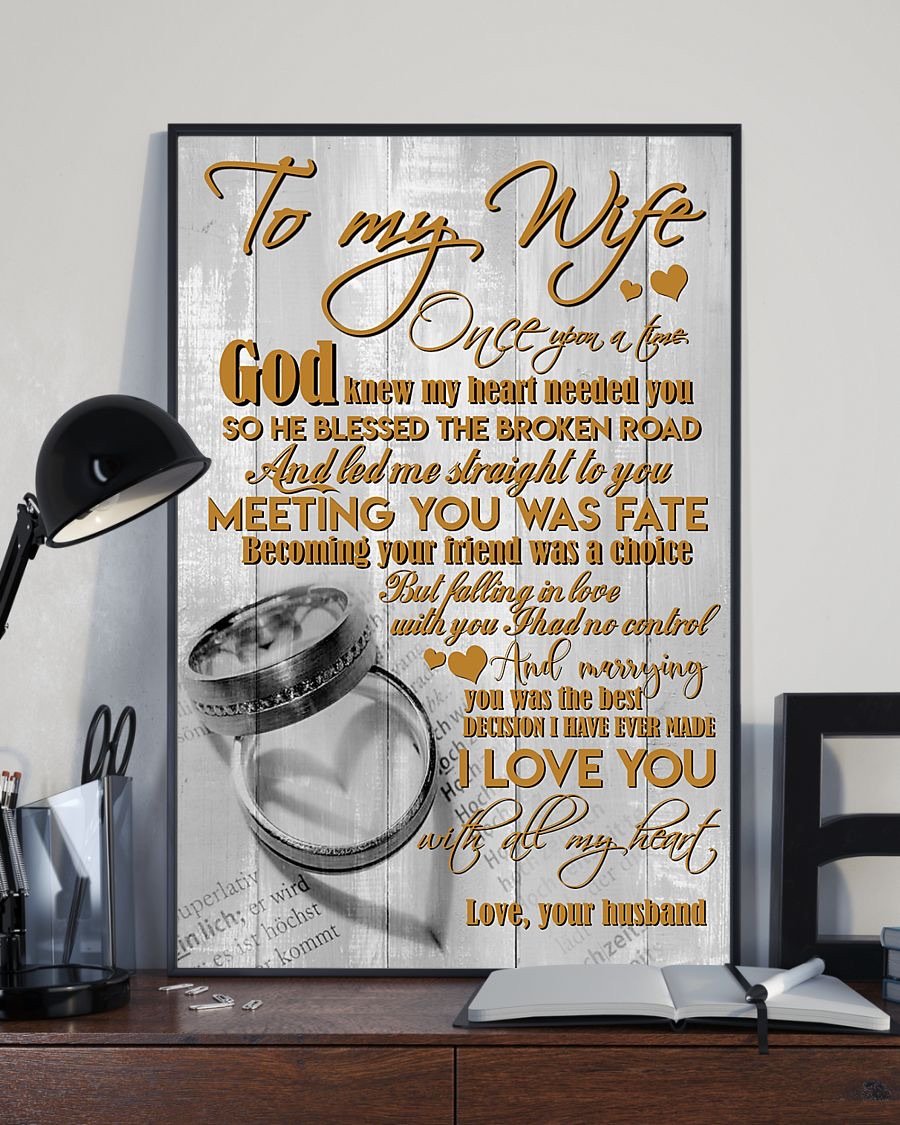 Perfect Gifts For Wife - To My Wife  Poster-A Loves Gift
