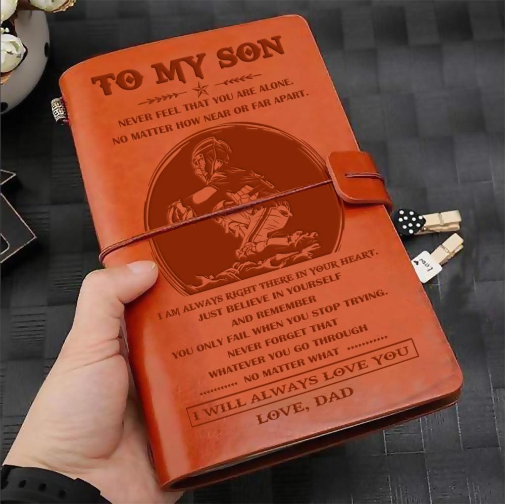 To My Son - Vintage Journal Notebook-A Loves Gift