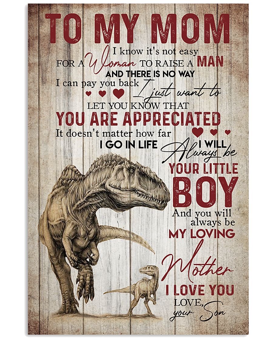 To My Mom Poster-A Loves Gift