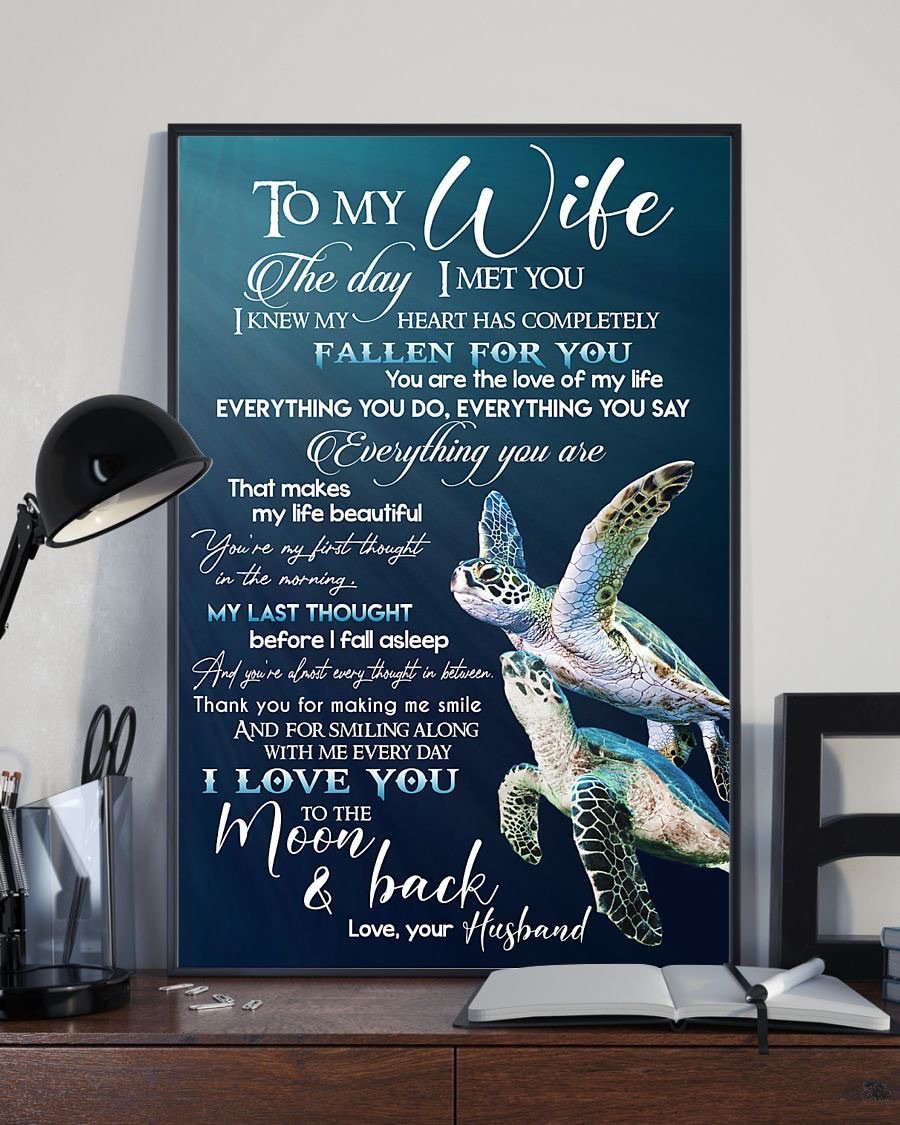 Perfect Gifts For Wife - To My Wife  Poster-A Loves Gift