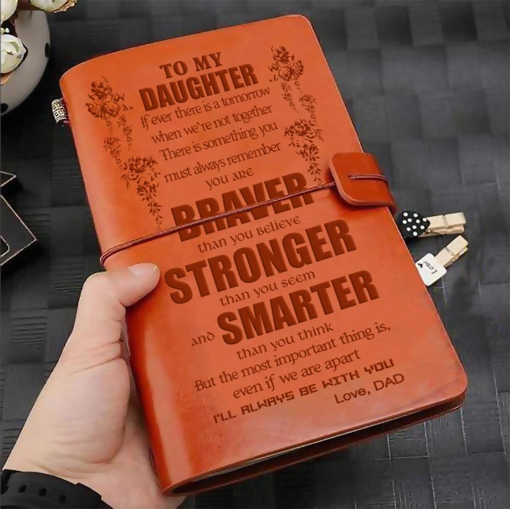Leather Notebook Gifts For Daughter-A Loves Gift