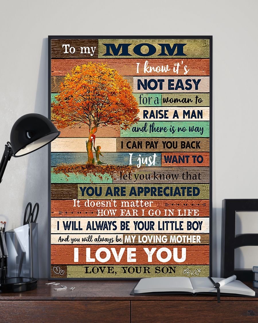 To My Mom Poster-A Loves Gift