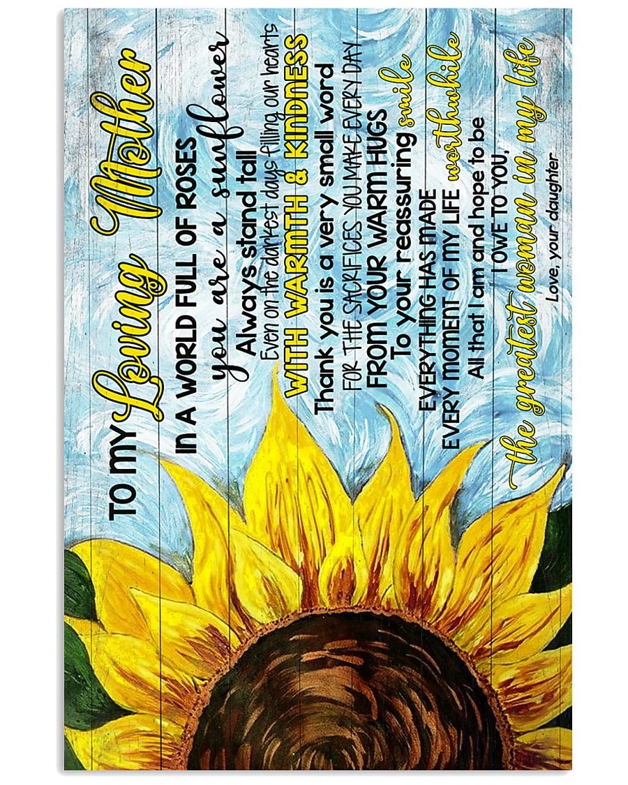 To My Mom Poster-A Loves Gift