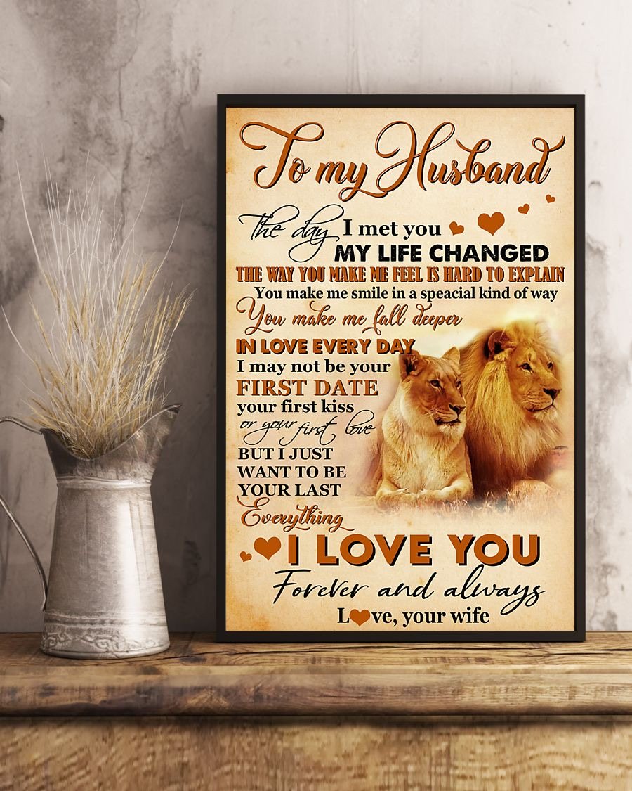 To My Husband  Poster-A Loves Gift