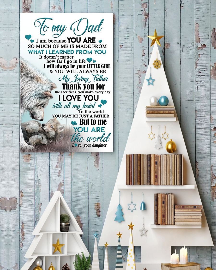 To My Dad Poster-A Loves Gift