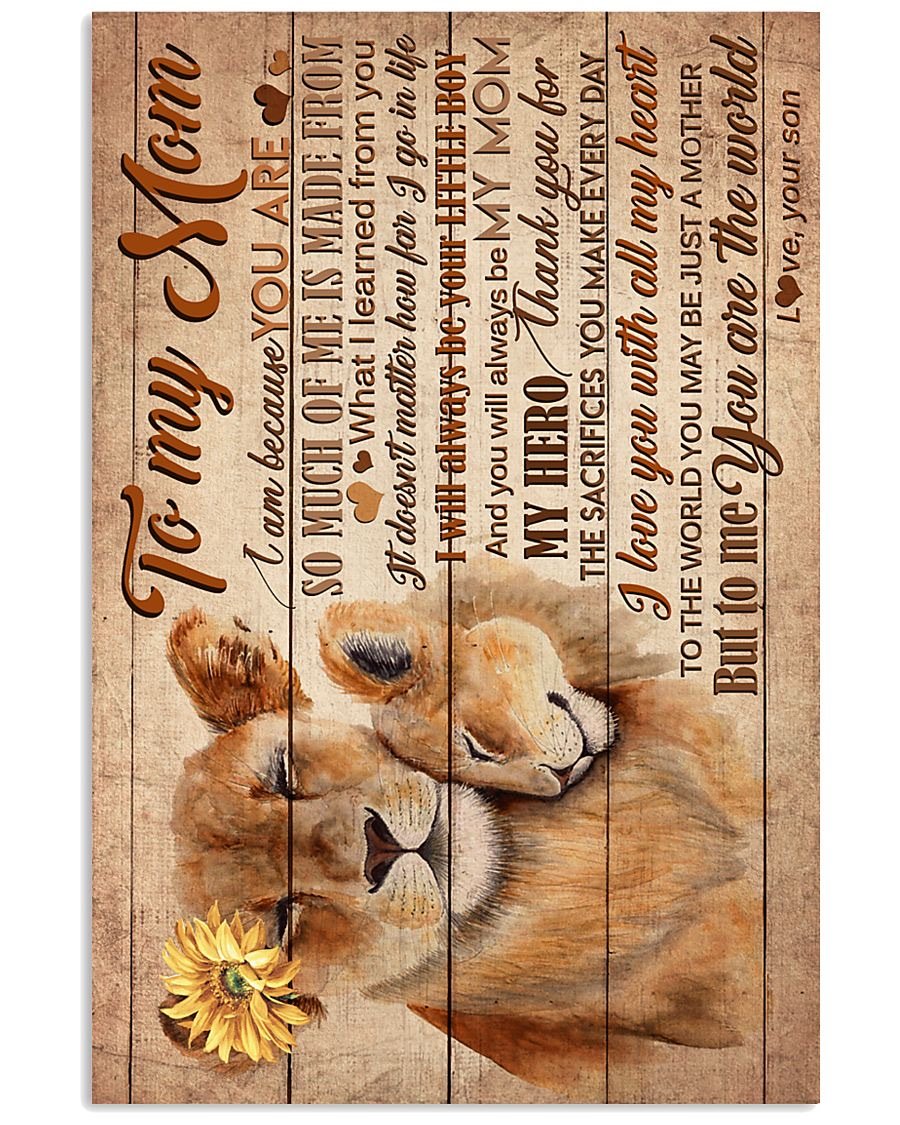 To My Mom Poster-A Loves Gift