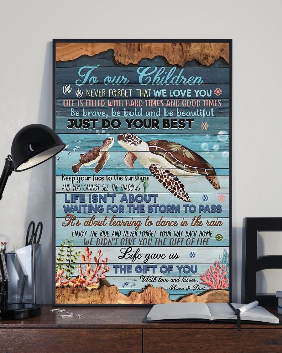 To My Son Poster - Great Gifts For Your Son-A Loves Gift