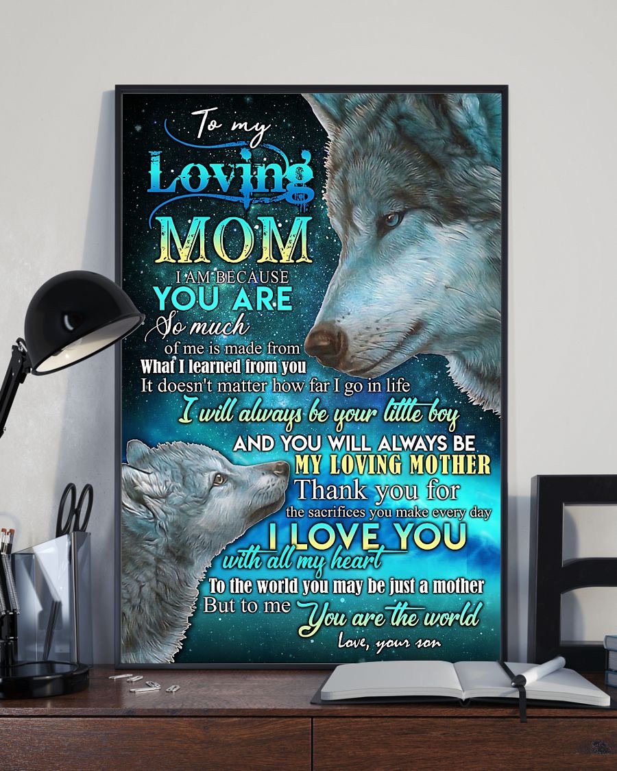 To My Mom Poster-A Loves Gift
